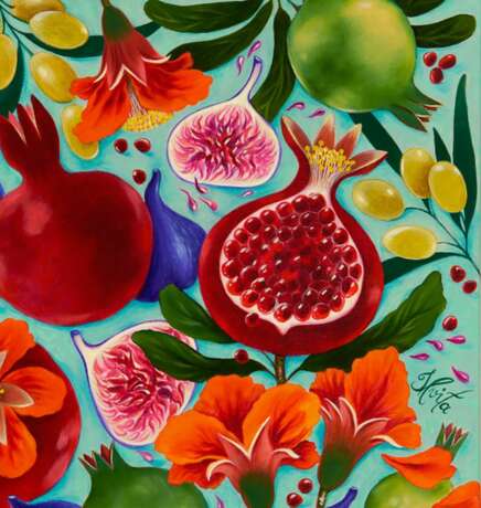 Mediterranean treasures Canvas oil 21th century - photo 3 Mediterranean treasures Canvas oil 21th century - photo 3