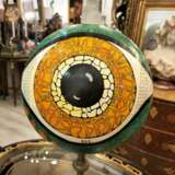 Painted Globe with a Rock Crystal and a Base in Gilt Bronze Бронза 21th century г. - фото 13