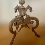 19th Century Large Hexagonal Bronze Jardiniere in the Style of Victor Paillard Bronce Louis-Philippe Carl X 19th century - photo 4