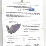 Figurine am&eacute;thyste Cygne Early 20th century - photo 3