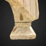 19th Century Bust of an Aristocrat in Marble by Joseph Vallet (1841-1920) Marbre 19th century - photo 8