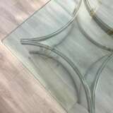 Mid-Century Modern Chrome and Lucite Coffee Table by Alessandro Albrizzi 1970 Métal 20th century - photo 6