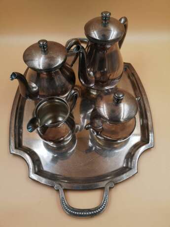 Service à café en métal argenté Métal Early 20th century - photo 2 Service à café en métal argenté Métal Early 20th century - photo 2