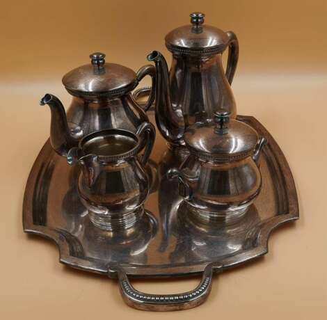 Service à café en métal argenté Métal Early 20th century - photo 3 Service à café en métal argenté Métal Early 20th century - photo 3