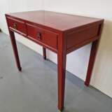 Oriental style desk Bois naturel Chinoiserie Early 20th century - photo 4
