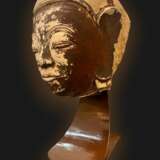 Terracotta Buddha head Shan State Kingdom Burma 16th18th century Высокотемпературная керамика 16th century г. - фото 9