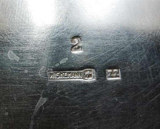 Посеребренный кофейный сервиз Металл Early 20th century г. - фото 4 Посеребренный кофейный сервиз Металл Early 20th century г. - фото 4