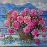 Букет роз на южной террасе. Украина 2015 г. - фото 1