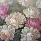 Пионы и фрукты. Leinwand auf dem Hilfsrahmen Öl классическая современная живопись Blumen- und Fruchtstillleben Ukraine 2020 - Foto 3