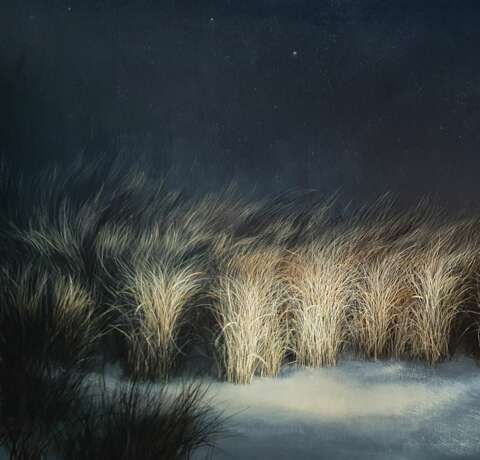 Maija Muizniece - Ténèbres côtières en velours Canvas oil 21th century - Foto 2 Maija Muizniece - Ténèbres côtières en velours Canvas oil 21th century - Foto 2