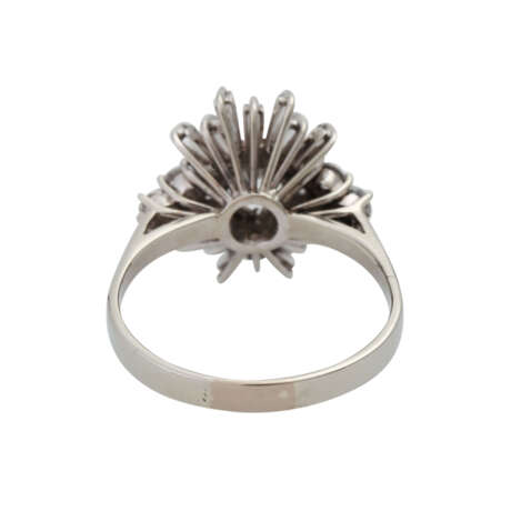 Ring mit Diamantbesatz zusammen ca. 1,6 ct - photo 4