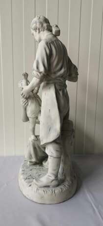 Royal Dux porcelain figure Porcelain Hand Painted realism Mid-20th century - photo 7