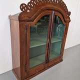 Large Biedermeier style wall cabinet Acajou 19th century - photo 4