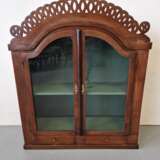 Large Biedermeier style wall cabinet Acajou 19th century - photo 12