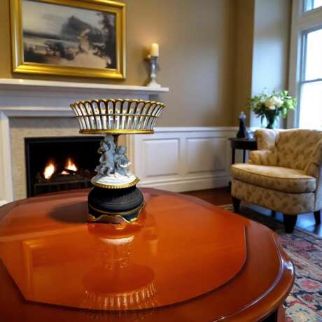 Paris Porcelain centerpiece with putti 19th Century Porcelain 19th century - photo 4 Paris Porcelain centerpiece with putti 19th Century Porcelain 19th century - photo 4