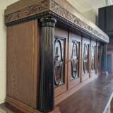 Большой и элегантный буфет Oak Eclecticism Early 20th century г. - фото 11