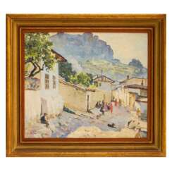 VLADIMIR KONSTANTINOVICH YANOVSKY (1876–1966). CRIMEAN LANDSCAPE RUSSIA, EARLY 20TH CENTURY