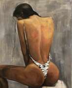 Übersicht. Meryem Tayganskaya, Peinture nue, Huile sur toile, 21e si&egrave;cle 