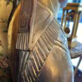 Late 17th Century Reliquary Bust of a Bishop in Gilded Wood Лакированное дерево 17th century г. - фото 7