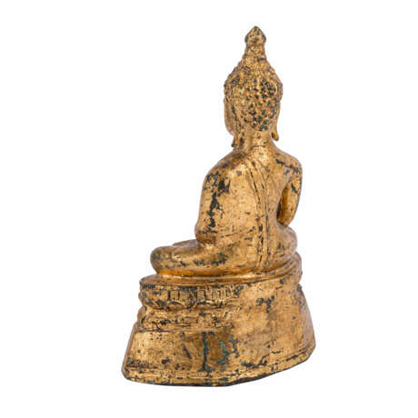Bronze des Buddha Amitayus. SINOTIBETISCH, 18./19. Jahrhundert. - Foto 2