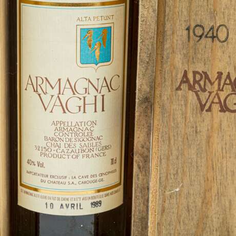 ARMAGNAC VAGHI 1989 - photo 2