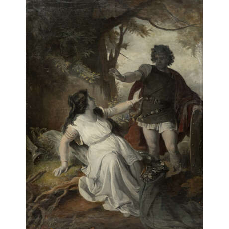 PIXIS, THEODOR (1831-1907) "Mythologischer Szene" - Foto 1