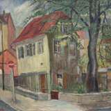 Schmitt, Julius "Biedermeier-Haus in Würzburg", Öl/ Lw., sign. u.l. und dat. 1962, 52,5x61 cm, Rahmen - фото 1