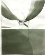 Graphiques de livres et de magazines. Grosse, Gabriele (1942 Hannover) "Mondflügler in der Frühe", Litho., 18/ 500, sign. u.r. und dat. ´78, bez. u.l., 37,5x27 cm, hinter Glas und Rahmen