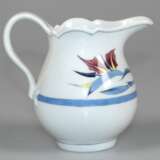 Meissen-Sahnekännchen, Strelizie bunt, Neuer Ausschnitt, 1. Wahl, H. 9 cm - photo 1