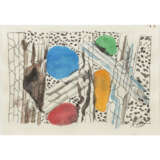 LÜPERTZ, MARKUS (geb. 1941), "Abstrakte Komposition mit Farbflächen", - photo 1