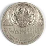 Silber-Medaille, 1859, von Georg Brull, geheimer Justizrat in Rostock "Zum 50 Jaehrigen Maurerjubilaeum", vorzgl. - Foto 2