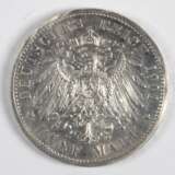 5 Mark, 1901, Ernst Herzog von Sachsen Altenburg, vorzgl. - фото 2