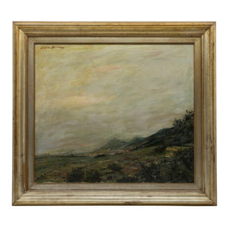 DILL, OTTO (1884-1957), "Weite Landschaft mit seitlicher Hügelkette", - Foto 2