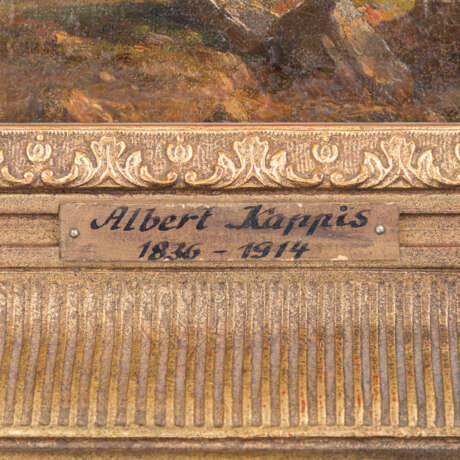 KAPPIS, ALBERT (Wildberg/Nagold 1836-1914 Stuttgart), "Alblandschaft", - Foto 3