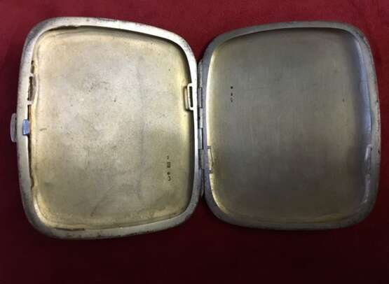“Cigarette case 19th century 800; enamel” - photo 4