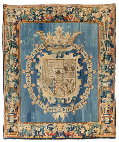 Tapisserie mit Königlichem Wappen - Foto 1