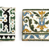 Zwei spanische Keramikfliesen - Foto 1