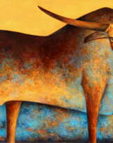 The bull and the river The bull and the river
