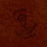 An elegant porcelain vase in a silver Braid in the Art Nouveau style. Crown Staffordshire. Porcelain Early 20th century - photo 7