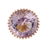 Ring mit großem, fliederfarbenem Amethyst ca. 48 ct - photo 1