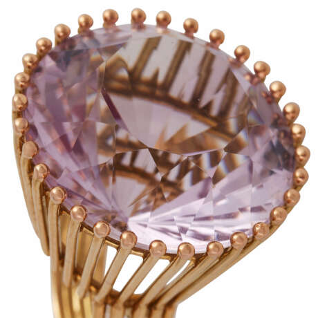 Ring mit großem, fliederfarbenem Amethyst ca. 48 ct - фото 5