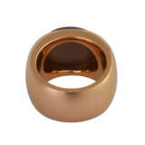 JOCHEN POHL Ring mit braunem Mondstein, oval 12,99ct, - фото 4