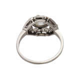 Art Déco Ring mit Altschliffdiamanten zusammen ca. 0,9 ct - photo 4