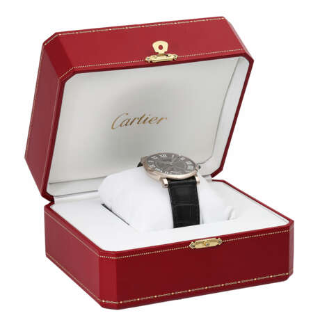 CARTIER Rotonde Armbanduhr, Ref. 3733, Weißgold 18K. - Foto 6
