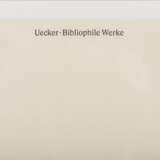 UECKER, GÜNTHER (geb. 1930), "Nagel" zu "Uecker, Bibliophile Werke", - фото 4