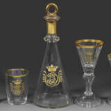 Karaffe mit vier Gläsern im Barock-Stil - Foto 1