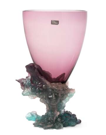 Vase "Bacchus", Daum France - photo 1