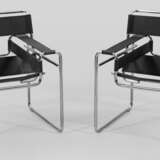 Paar Wassily-Sessel von Marcel Breuer - Foto 1
