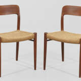 Paar Mid-Century-Stühle von Niels O. Møller - фото 1