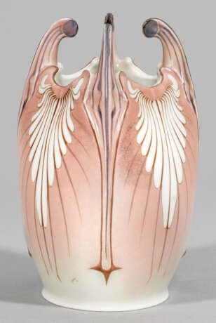 Jugendstil-Vase mit Palmettendekor - Foto 1